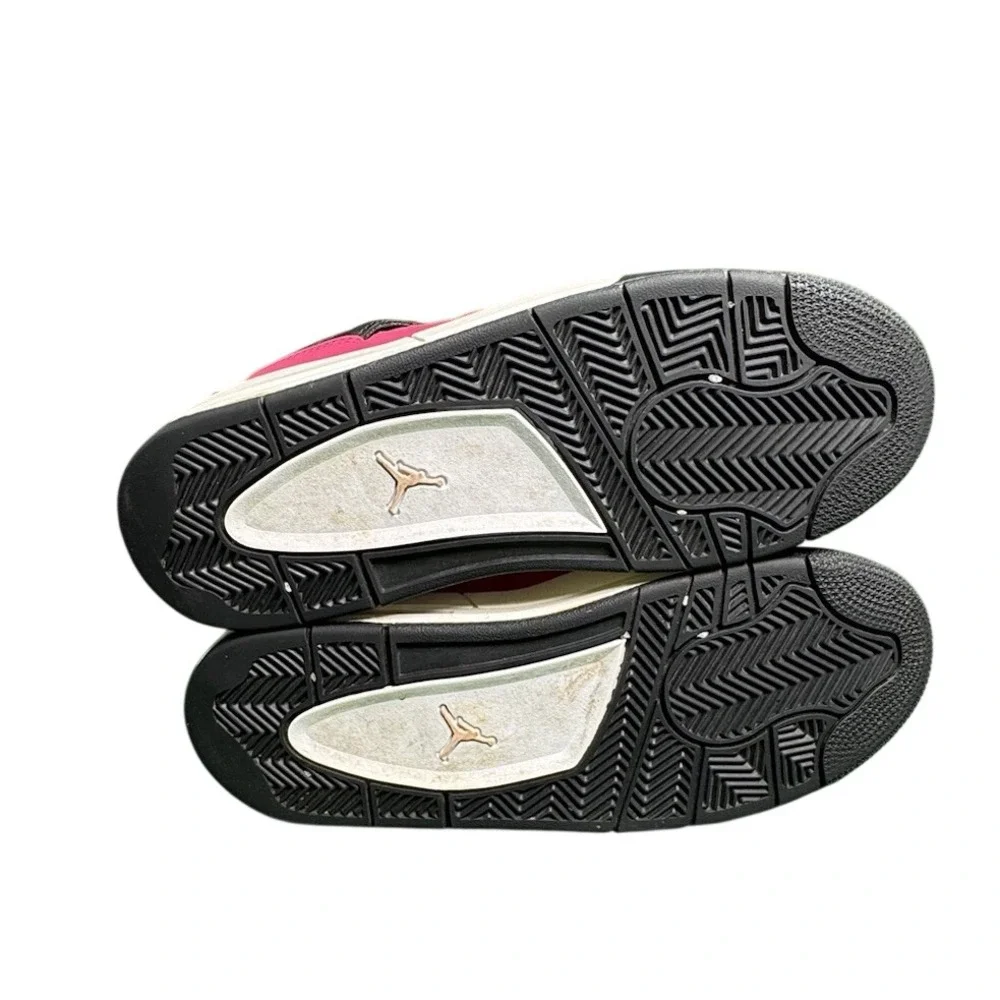 Jordan 4 Retro‎ GS Voltage Cherry Pink Black 487724-601 Kids Size 4.5Y